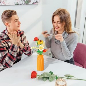 لگو گل و گلدان نارنجی مدل 2350