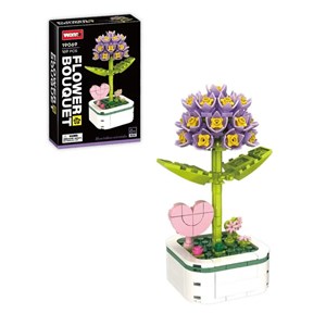 لگو گلدان گل سنبل مدل 19069