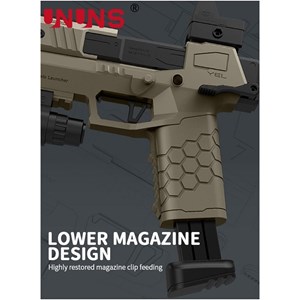 تفنگ تیر اسفنجی مدل 3309A رنگ خاکی