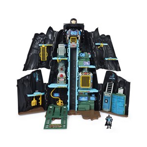 اکشن فیگور غار مخفی 2 در 1 بتمن مدل Spin Master - DC Comics - Bat Tech Batcave, Giant Transforming Playset with Exclusive Batman Figure and Accessories_اکشن فیگور