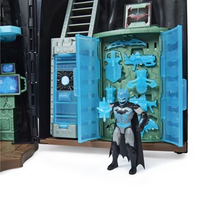 اکشن فیگور غار مخفی 2 در 1 بتمن مدل Spin Master - DC Comics - Bat Tech Batcave, Giant Transforming Playset with Exclusive Batman Figure and Accessories_اکشن فیگور