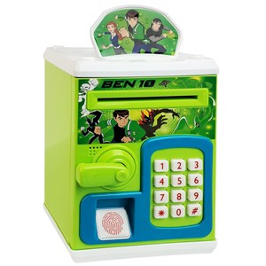 گاوصندوق اثر انگشتی رمز دار باتری خور طرح بن تن مدل 3002