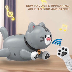 ربات کنترلی گربه رنگ طوسی مدل K48