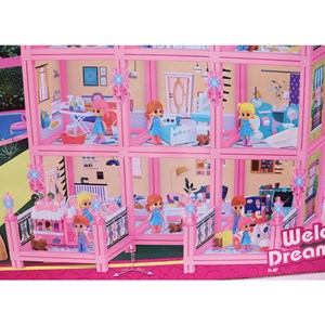 خانه باربی 3 طبقه مدل 8389