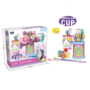 مجموعه گلدان های رنگ آمیزی مدل 868