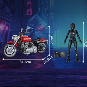 لگو موتور هارلی و موتور سوار مدل 70008