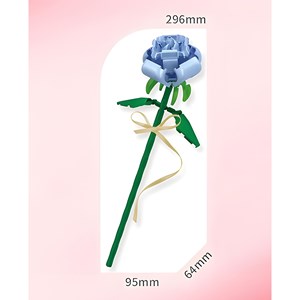 لگو شاخه گل رز آبی مدل 611005