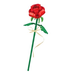 لگو شاخه گل رز قرمز مدل 611005