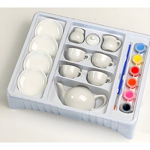 ست چای خوری رنگ آمیزی سرامیکی مدل 868