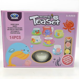 ست چای خوری رنگ آمیزی سرامیکی مدل 868