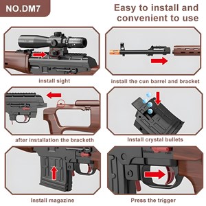 تفنگ تیر ژله ای DM7
