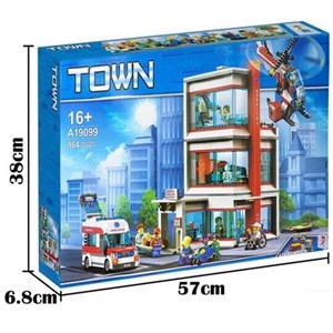 لگو سیتی بیمارستان شهر مدل A19099