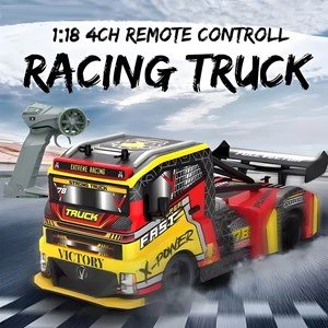 ماشین کنترلی کامیون قرمز مدل 6521