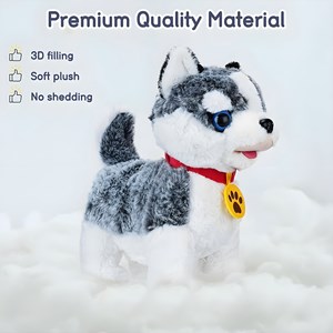 عروسک سگ رباتیک با دسته کنترلی مدل 555