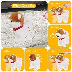 عروسک سگ رباتیک با دسته کنترلی مدل 551