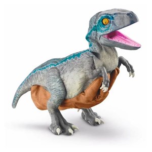 عروسک رباتیک دایناسور 30 سانتی Jurassic World مدل Wow! Stuff - Jurassic World - Real FX Baby Blue - Animatronic Dinosaur_ربات اسباب بازی