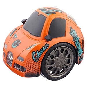 ماشین کنترلی دو چرخ نارنجی مدل Controlled Racing Car - Orange_ماشین کنترلی