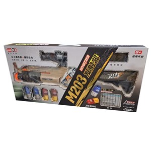 تفنگ اسباب بازی پوکه پران بزرگ مدل M203_تفنگ اسباب بازی