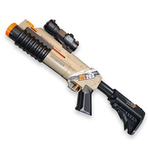 تفنگ اسباب بازی پوکه پران بزرگ مدل M203_تفنگ اسباب بازی