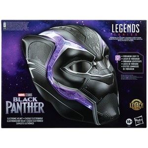 ماسک ویژه پلنگ سیاه سری Legends مدل Marvel Legends Series Black Panther Electronic Role Play Helmet _اکسسوری