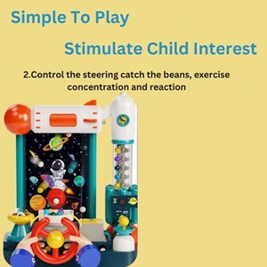 اسباب بازی شهر بازی با فرمان موزیکال Catch Bean Game Machine Toy_ماشین اسباب بازی