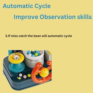 اسباب بازی شهر بازی با فرمان موزیکال Catch Bean Game Machine Toy_ماشین اسباب بازی