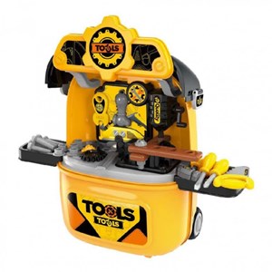 ست اسباب بازی میز ابزار 2 در 1 چمدانی کودک Tools Set Kit Toys_اسباب بازی مشاغل