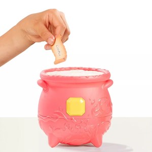 مجیک میکسیز دیگ جادویی با عروسک پولیشی سورپرایزی با جادوی آتش _اسباب بازی ربات