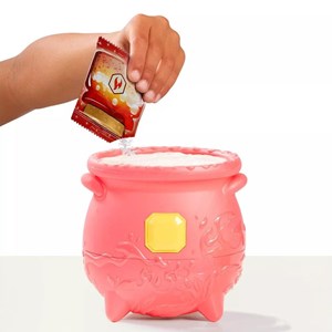 مجیک میکسیز دیگ جادویی با عروسک پولیشی سورپرایزی با جادوی آتش _اسباب بازی ربات