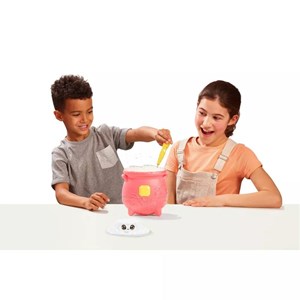 مجیک میکسیز دیگ جادویی با عروسک پولیشی سورپرایزی با جادوی آتش _اسباب بازی ربات