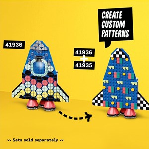 لگو داتس خلاقیت 1040 قطعه مدل Lego Dots_Lots of Dots_41935 Building Kit_لگو