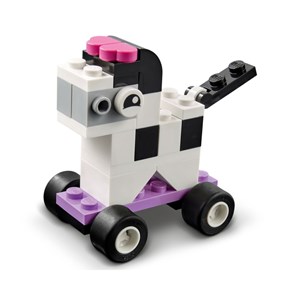 لگو کلاسیک چرخ های مختلف 653 قطعه مدل Lego Classic_Bricks and Wheels_11014 Building Kit_لگو