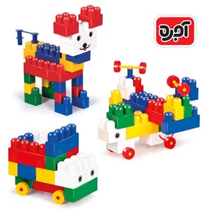 لگو کلاسیک آجره 70 قطعه کیفی با فرزندان_لگو