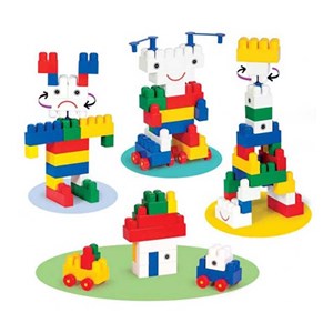 لگو کلاسیک آجره 33 قطعه کیفی با فرزندان_لگو