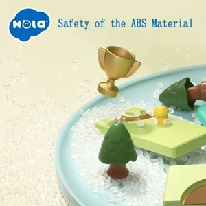 پازل خرگوش و لاک پشت هولی تویز مدل Hola Toys E7987_لگو