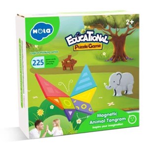 پازل مگنتی حیوانات هولی تویز مدل Hola Toys E7982_لگو