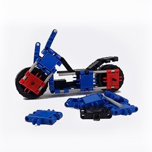 اسباب بازی ساختنی موتور 54 قطعه کلیکس توی CLIX TOY _لگو