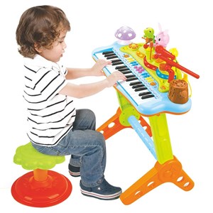 اسباب بازی پیانو آموزشی هولی تویز مدل Hola Toys Electronic piano 669_اسباب بازی موسیقی