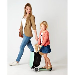 اسکوتر چمدانی جمع شو نعنایی مدل Micro - Luggage - Junior Mint _اسکوتر