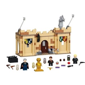 لگو هری پاتر سازندگان هاگوارتز درس اولین پرواز 264 قطعه مدل Harry Potter Building Blocks Lego Set Fantasy Magic World First Flying Lesson 6054_لگو