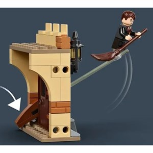 لگو هری پاتر سازندگان هاگوارتز درس اولین پرواز 264 قطعه مدل Harry Potter Building Blocks Lego Set Fantasy Magic World First Flying Lesson 6054_لگو