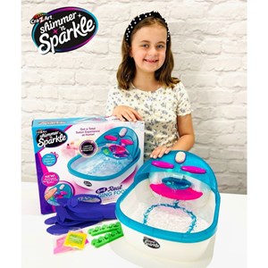 ست پدیکور 6 در 1 مدل Cra Z Art - Shimmer N Sparkle - 6 in 1 Real Massaging Foot Spa _اکسسوری