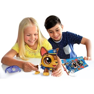 اکشن فیگور ساختنی چیس Paw Patrol سگ های نگهبان مدل Goliath - Paw Patrol - Build a Bot - Chase _اکشن فیگور