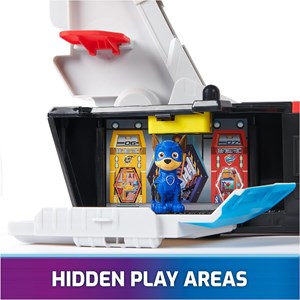 ناو هواپیمابر سگ های نگهبان Paw Patrol مدل Spin Master - Paw Patrol - The Mighty Movie, Aircraft Carrier HQ Playset _اکشن فیگور