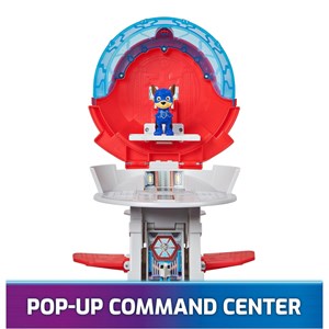 ناو هواپیمابر سگ های نگهبان Paw Patrol مدل Spin Master - Paw Patrol - The Mighty Movie, Aircraft Carrier HQ Playset _اکشن فیگور