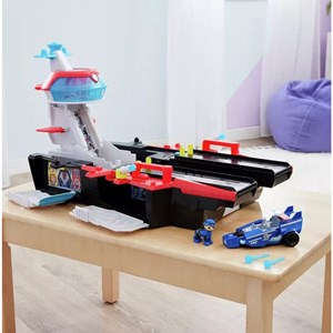 ناو هواپیمابر سگ های نگهبان Paw Patrol مدل Spin Master - Paw Patrol - The Mighty Movie, Aircraft Carrier HQ Playset _اکشن فیگور