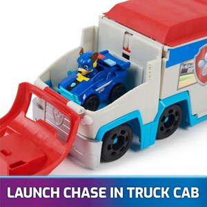 کامیون اسباب بازی سگ های نگهبان Paw Patrol به همراه ماشین چیس مدل Spin Master - Paw Patrol - Mighty Movie - Pup Squad - Patroller Toy Truck _ماشین اسباب بازی