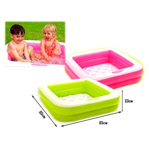 استخر بادی مربع کف بادی اینتکس intex _اسباب بازی ورزشی