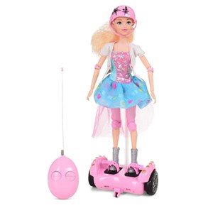 عروسک باربی اسکوتر سوار کنترلی 30 سانتی _عروسک