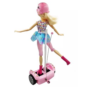 عروسک باربی اسکوتر سوار کنترلی 30 سانتی _عروسک